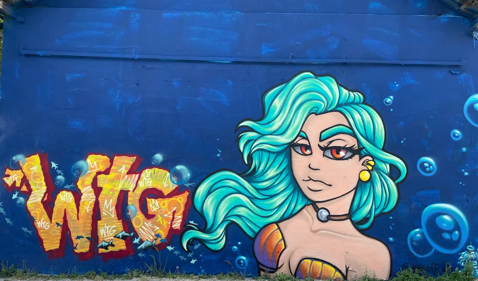 Blue Hair Girl